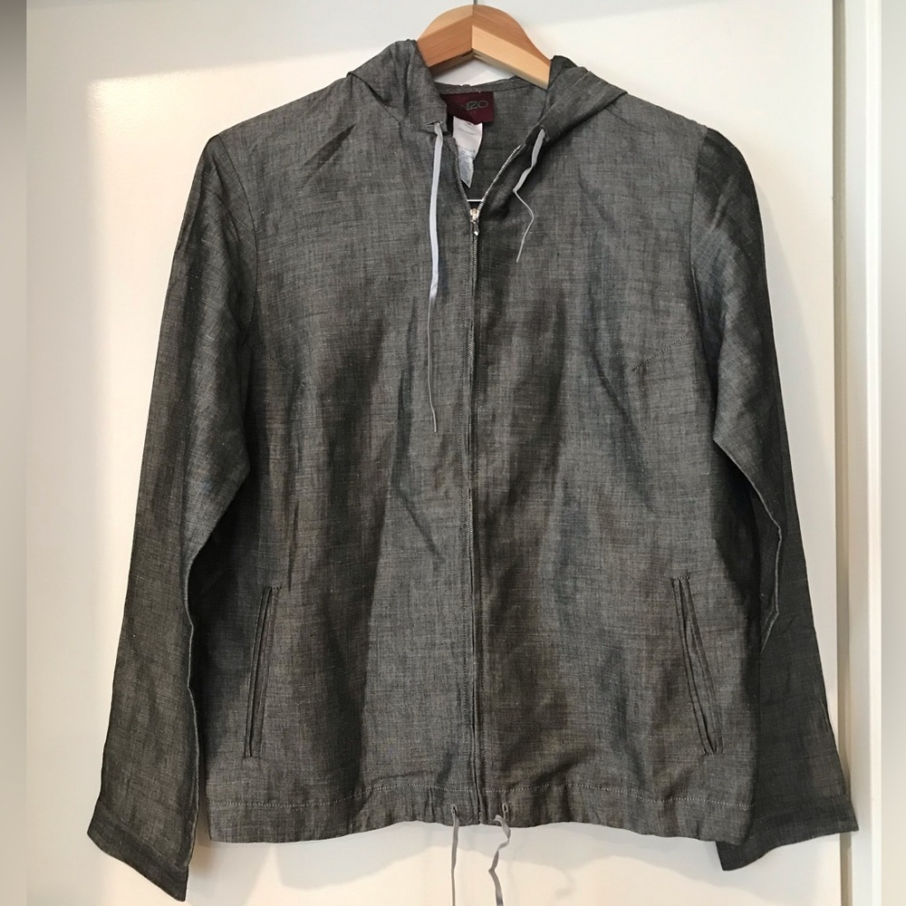 Kenzo women linen hoodie. SZ 36